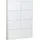 VCM Pisa 101 x 140 x 16 cm 8 Klappen weiß / weiß