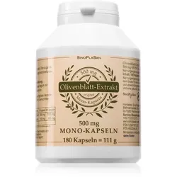 SinoPlaSan Olivenblattextrakt 500 mg MONO Kapseln mit Pflanzenextrakten 180 KAP