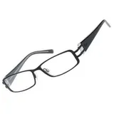 Fossil Brillengestell aus Metall Schwarz | Gr.: onesize