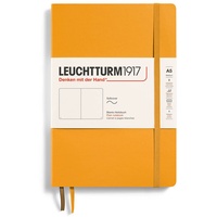 Leuchtturm1917 Notizbuch Medium (A5), Softcover, 123 nummerierte Seiten, Rising