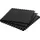 Vevor PVC Garagenboden, 8er-Pack 513x513x5 mm, Werkstattboden, Industrieboden, Klick Verlegung, rutschfeste PVC-Matten mit Diamantplatte für Werkstatt, Lager, Werkzeugraum, Schwarz