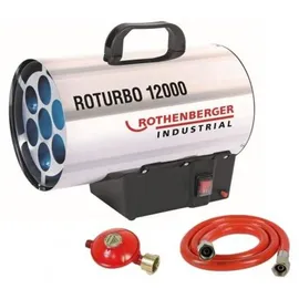 Rothenberger RoTurbo 12000 Gasheizstrahler 13,3 kW silber