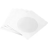 BASETECH CD Hülle BT-2267609 1 CD/DVD/Blu-Ray Weiß Papier 50 St.