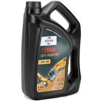 FUCHS Titan GT1 Flex FR 5W-30 Motorenöl 5 Liter, Weiß