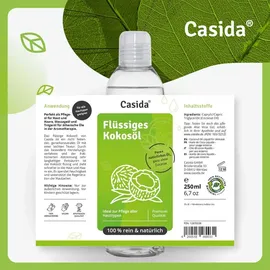 Casida GmbH Kokosöl flüssig pur & natürlich