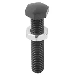 ANSCHLAGSCHRAUBE D=M12X60, SW=19, FORM:B AR ABGERUNDET, STAHL