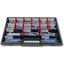 Schraubenbox24 Sechskantschrauben Sortiment M6 6 mm - 60 mm 200 Stück