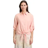 Cartoon Leinenbluse mit Kragen in light peach, | Gr.: