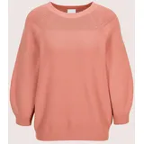 Madeleine Strickpullover mit Perlfang-Muster Rosa 34