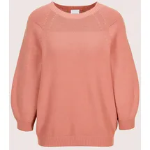 Madeleine Strickpullover mit Perlfang-Muster Rosa 34