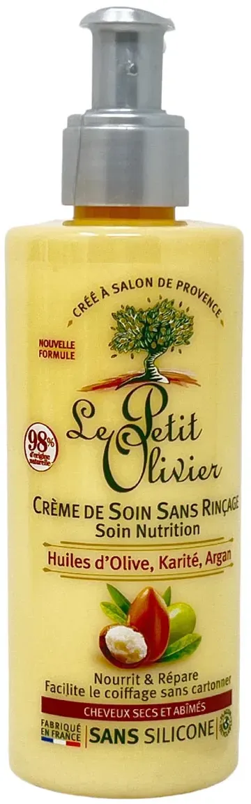 Le Petit Olivier Haarcreme Olive Shea Argan – 200ml intensive Pflege für geschmeidiges Haar