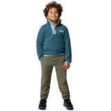 Columbia Unisex Kinder Helvetia II Half Snap Fleece-Überzug, Everblue/Crushed Blue, XL EU