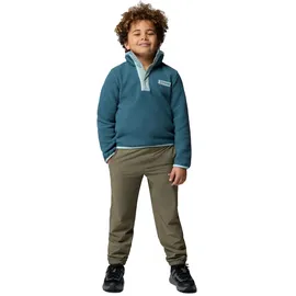 Columbia Unisex Kinder Helvetia II Half Snap Fleece-Überzug, Everblue/Crushed Blue, XL EU