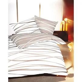 KAEPPEL Motion Mako-Satin natur 155 x 220 cm + 80 x 80 cm