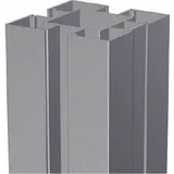 osmo holz Osmo Pfosten Aluminium 200 cm, 90 x 90 mm, anthrazit, Typ B