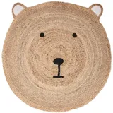 Atmosphera Kinderteppich Ourson - Jute D. 100 cm)