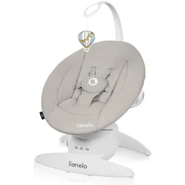 lionelo Babywippe IRIS, 360 Grad/ ab Geburt/12 Wiegenlieder/leicht und leise beige