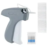 Relaxdays 5x Etikettierpistole Kleidung Weiß,Grau