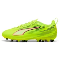 Puma Ultra 6 Play MG Kinder Yellow Alert/Black/Glowing Red 33