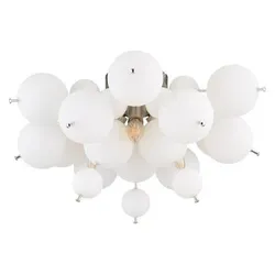 Deckenleuchte Udo Nickelfarben max. 25 Watt Deckenlampe