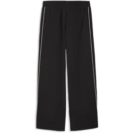 Puma Sporthose "T7 Trainingshose Damen", Damen, Gr. S, Normalgrößen, schwarz, Obermaterial: 100% Nylon. Tasche – Oben: 100% Polyester, unifarben, relaxed fit, Hosen Sporthose