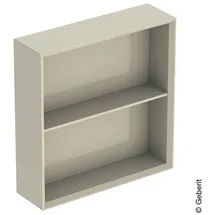 Geberit Regal 45x46,7x13,2cm, qu., s gr./lack. hochgl.