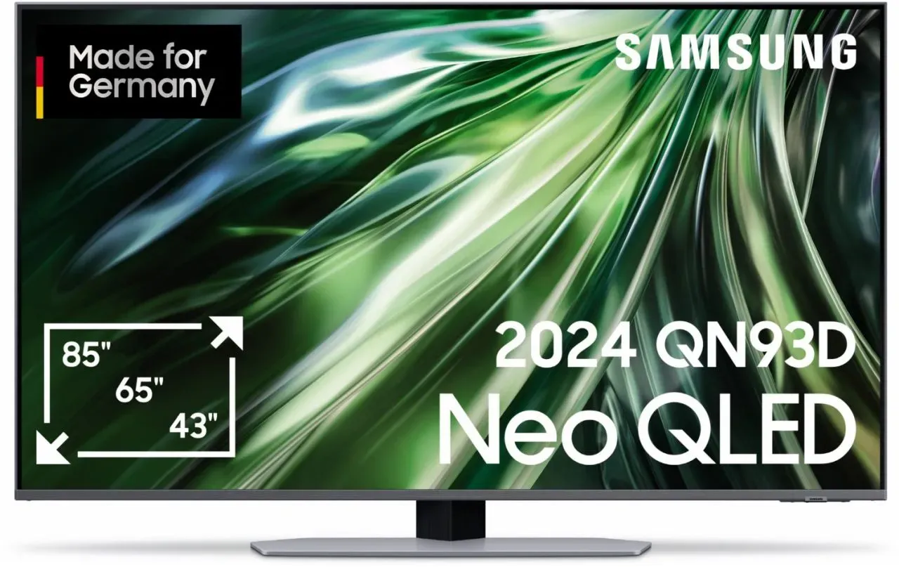 Samsung GQ 43QN93DAT - 4K Neo QLED TV 2024 | 43 (108cm) (HbbTV | Triple Tuner | DolbyAtmos | Made for...)