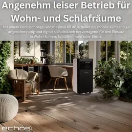 Echos Klimaanlage mit WiFi 9000 BTU mobil