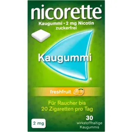 Nicorette Freshfruit 2 mg Kaugummi 30 St.