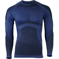 Funktionsunterhemd Herren | Thermounterhemd 'Python' | Seamless | Navy M