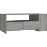 furnicato Couchtisch Grau Sonoma 102 x 55 x 42 cm