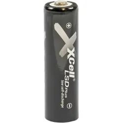 XCell 2550mAh Mignon AA LR6 Akku LSD Plus Ni-MH 1,2V, 2550mAh, geringe Selbstentladung