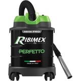 RIBIMEX Perfetto PRCEN020, Perfekter Aschesauger, Kunststoff und Metall, Schwarz/Grün, 20 L silenzioso