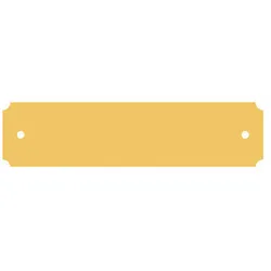 Identifikationsschild Imarc Stable Gelb