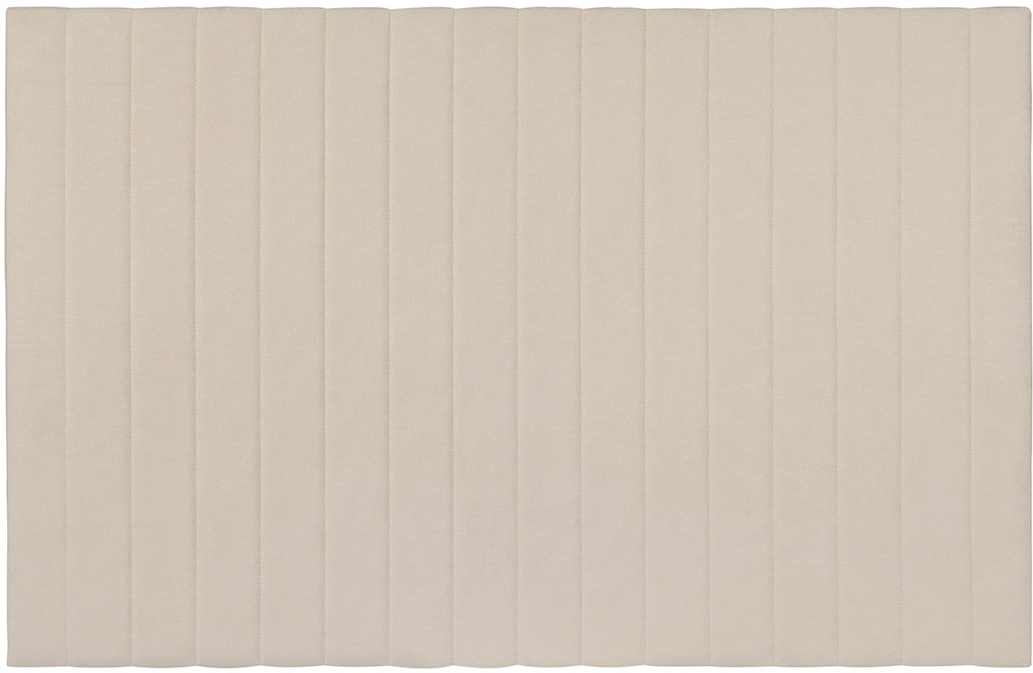 Tête de lit en tissu beige L170 cm NEHA