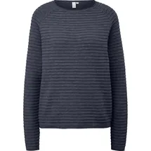 QS Pullover aus Viskosemix Blau L