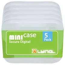 xlyne 177568 Speicherkarten-Hülle SD-Karte, microSD-Karte Transparent
