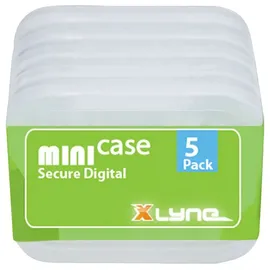 xlyne 177568 Speicherkarten-Hülle SD-Karte, microSD-Karte Transparent