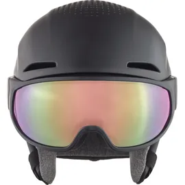 Alpina Alto QV Visierhelm (Größe 51-55cm, schwarz)