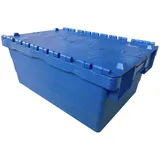 VISO Klappdeckelbox 44 l Blau