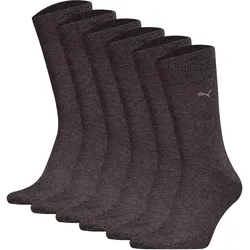 Socken Herren 6er Pack Bequem sitzend grau|grau 39/42