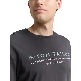 Tom Tailor Langarmshirt grau XXL