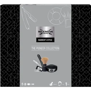 Wilkinson Sword Barbers Style Pioneer Collection Rasierset für Herren