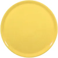 Speciale Pizzateller aus gelbem Porzellan, Durchmesser 31 cm – 6er-Set