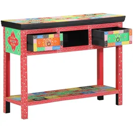 vidaXL Konsolentisch bunt 100x30x75 cm mehrfarbig