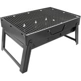 Alvinlite Barbecue Grill Holzkohlegrill Edelstahl - Tragbarer klappbarer BBQ-Grill Grilltisch Tischplatte Outdoor Smoker BBQ GrillofenBarbecue