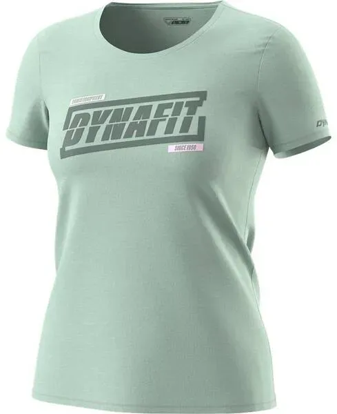 DYNAFIT Damen Shirt GRAPHIC, jadelite/TABLOID, 42