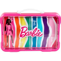 Theo Klein Barbie - Sammelkoffervitrine für 6 Barbies mit