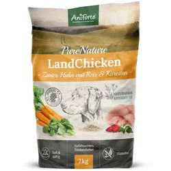 AniForte Trockenfutter LandChicken - Zartes Huhn mit Reis Futter 7 kg