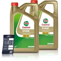 Castrol 10 L EDGE 5W-30 C1 + Ölwechsel-Anhänger [Hersteller-Nr. 15F827]